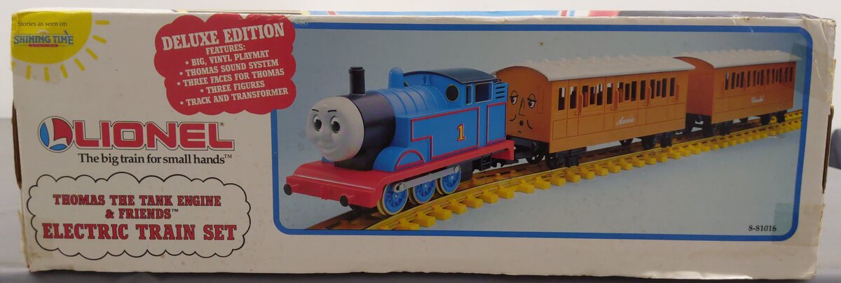 Lionel 8-81016 Thomas The Tank Deluxe Train Set EX/Box