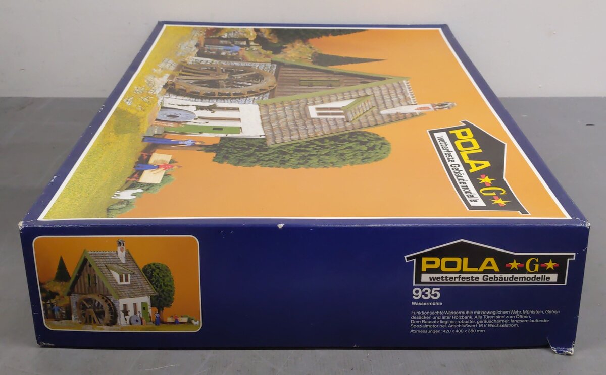 Pola 935 G Scale Operating Watermill VG/Box