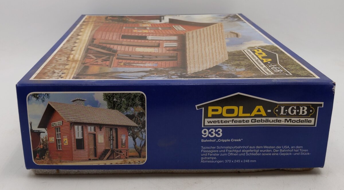 Pola 933 G Scale Cripple Creek Station Kit- Assembled VG/Box