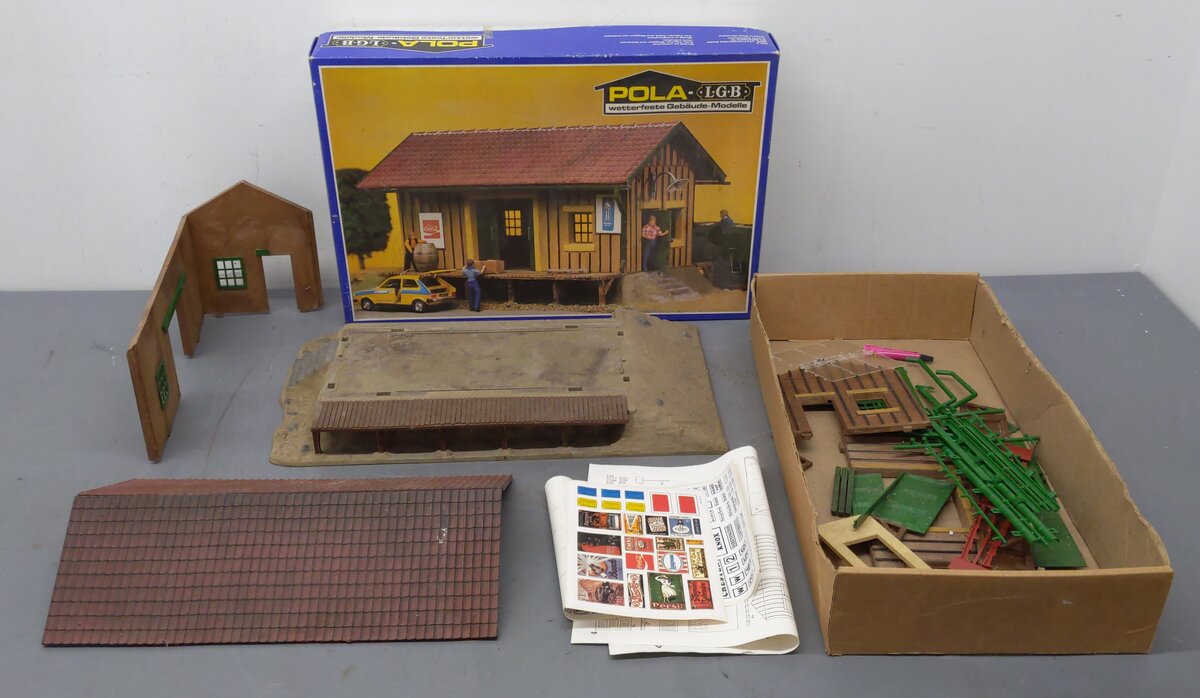 Pola 905 Kleinbach Freight Station Kit VG/Box