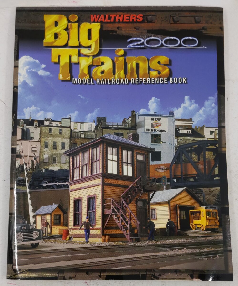 Walthers 2000 HO Scale Model Railroad Reference Book Paperback Book VG