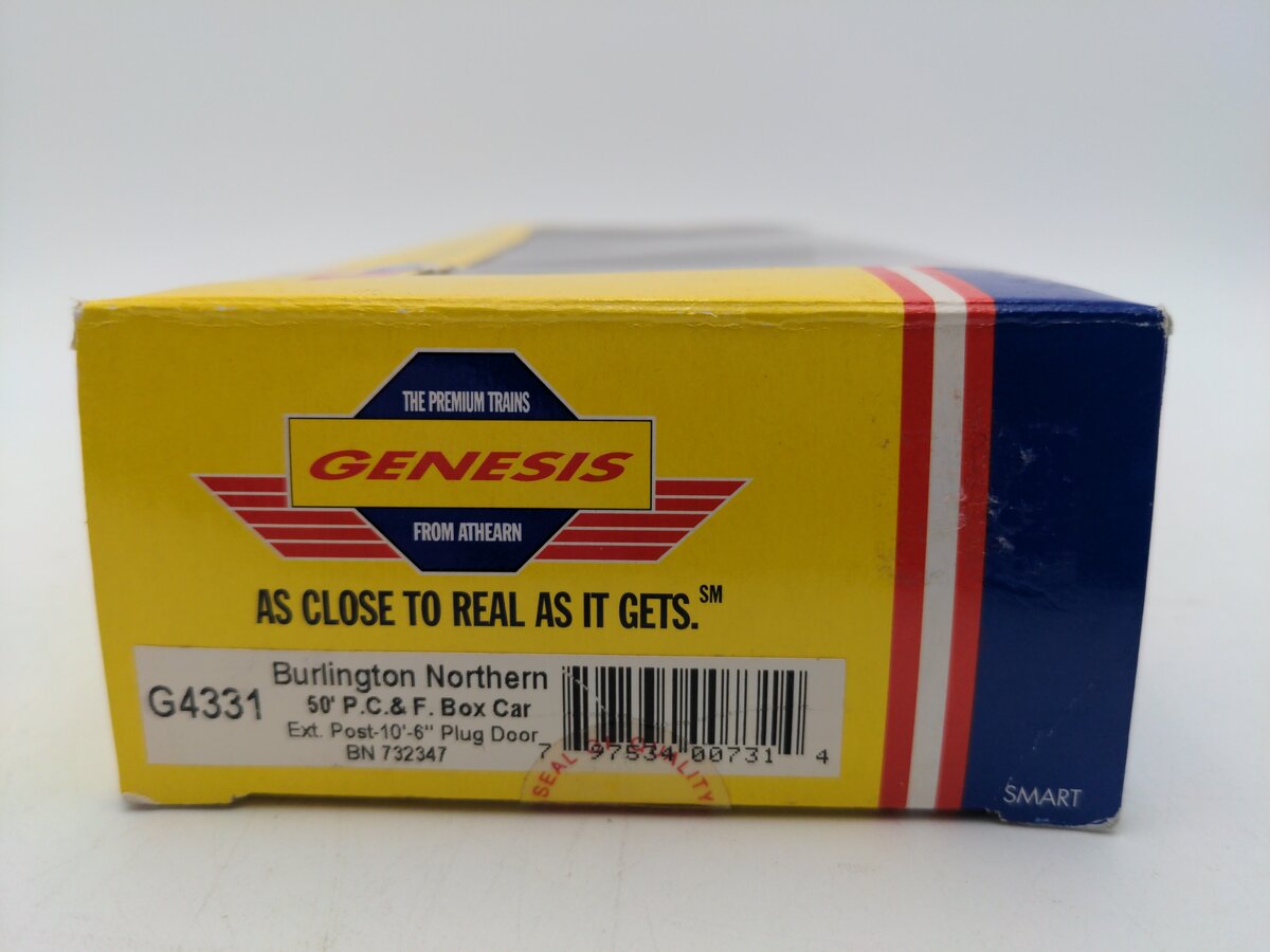 Athearn G4331 HO Scale Burlington Northern Box Car #732347 LN/Box