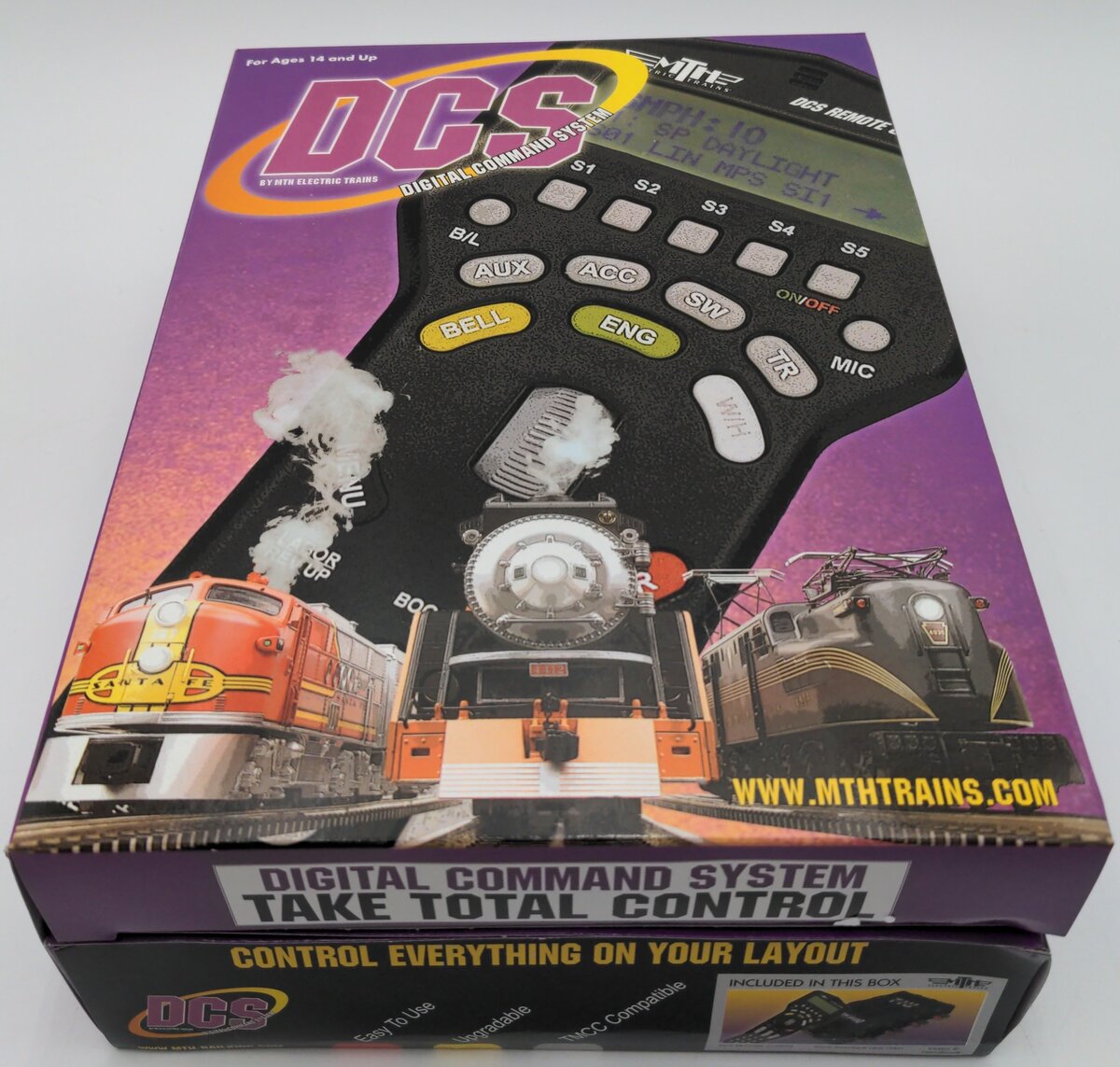 MTH 50-1001 O DCS Remote Control and DCS TIU Set EX/Box