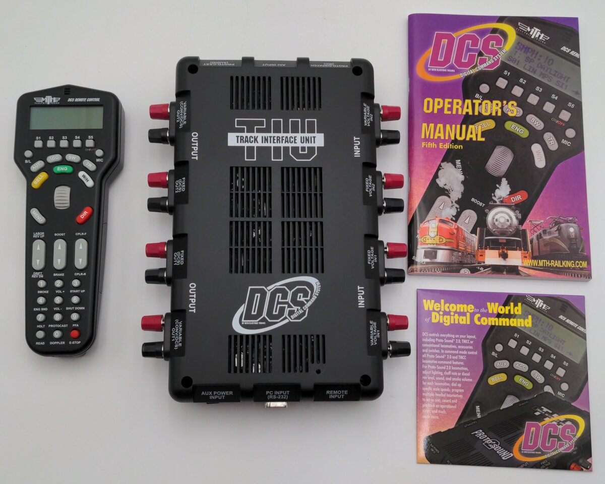 MTH 50-1001 O DCS Remote Control and DCS TIU Set EX/Box