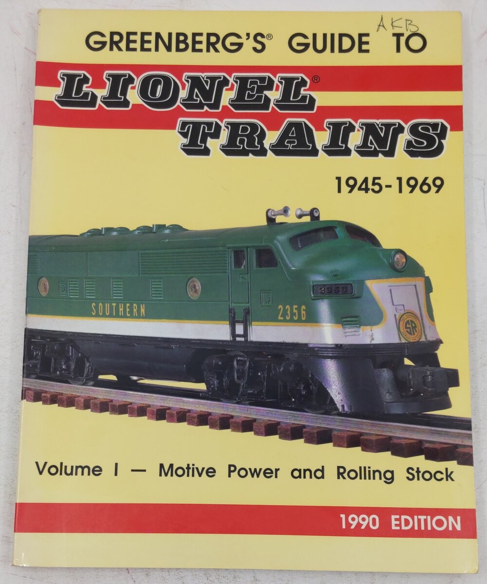 Greenberg's Guide To Lionel Trains 1945-69 Vol.1 Paperback Book EX