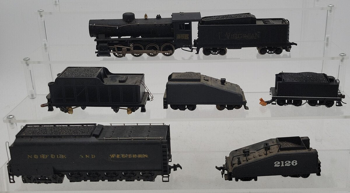 Rivarossi HO Assorted Steam Locomotive and Tenders [6] EX