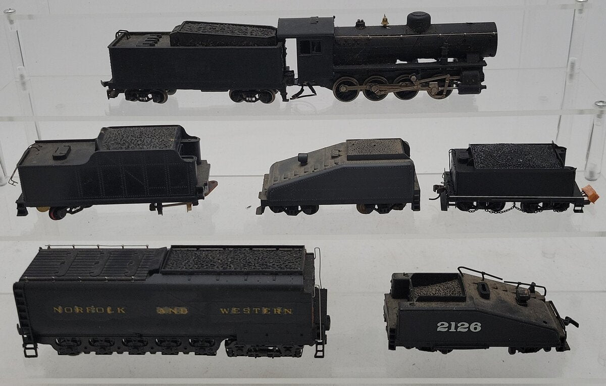 Rivarossi HO Assorted Steam Locomotive and Tenders [6] EX