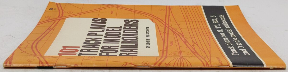 101 Track Plans for Model Railroaders Paperback Book By Linn Westcott VG