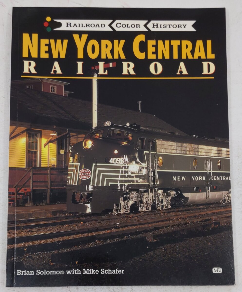New York Central Railroad Paperback Book By Brian Solomon, Mike Schafer EX