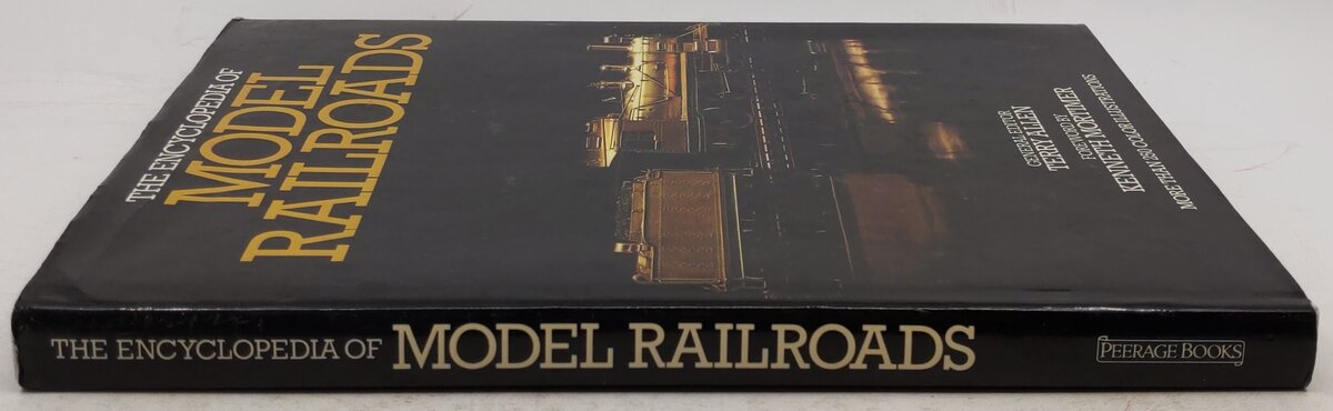 The Encyclopedia of Model Railroads Hardcover Book By Terry Allen VG