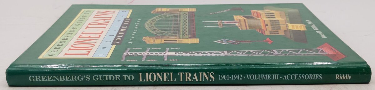 Greenberg's Guide to Lionel Trains 1901-1942, Vol. III Hardcover Book EX