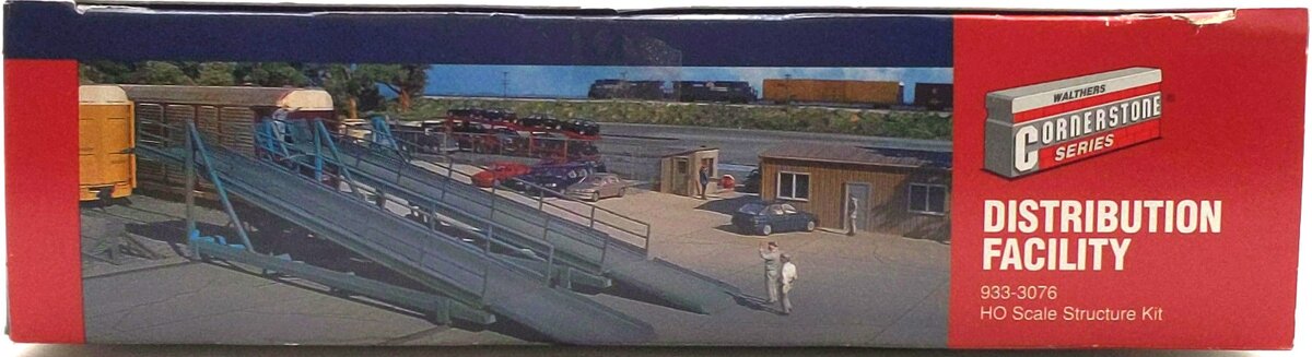 Walthers 933-3076 HO Cornerstone Series Distribution Facility Structure Kit EX/Box