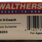 Walthers 932-6203 HO Scale Amtrak 85' Amfleet II Coach Passenger Car LN/Box
