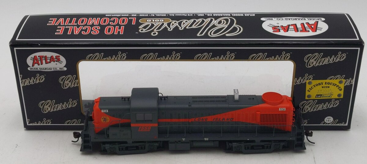 Atlas 10001318 HO Long Island RS-3 Diesel Locomotive #1558 w/Sound