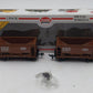 Model Power 869 Bessemer & Lake Erie 2 Pack Ore Car #20300 and #20341 NIB