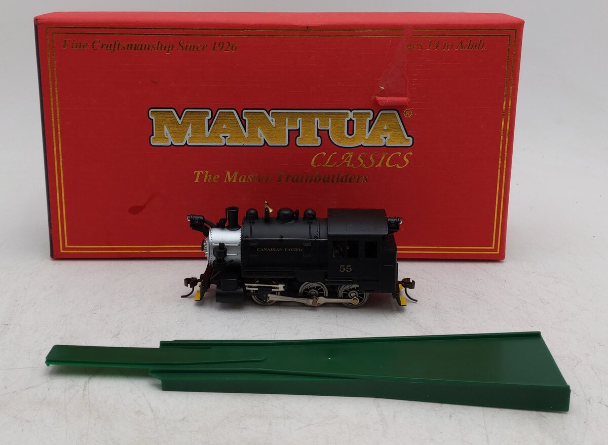 Mantua HO 393107 Canadian Pacific Steam Locomotive #55 LN/Box