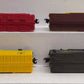 Lionel O Gauge Assorted Freight Cars: 6-6124, 6-5708, 6-5722, 6-9753 [4] VG/Box