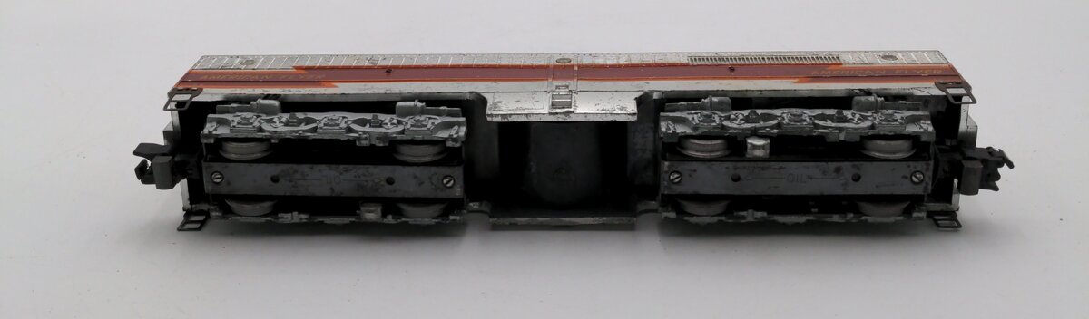 American Flyer 478 VIntage S Silver Flash Non-Powered B-Unit VG