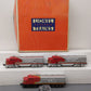 Lionel 6-11711 O Santa Fe F-3 AA Diesel Set #8100 & 8102 with MPC A Unit VG/Box