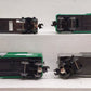 Lionel O Gauge Assorted Freight Cars: 6-9701, 6-16251, 6-16113, 6-9603 [4] VG/Box