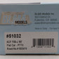 BLMA Models 51032 HO Scale RTTX ACF F89-J 89' Flatcar #602474