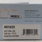 BLMA Models 51025 HO Scale RTTX ACF F89-J 89' Flatcar #601809