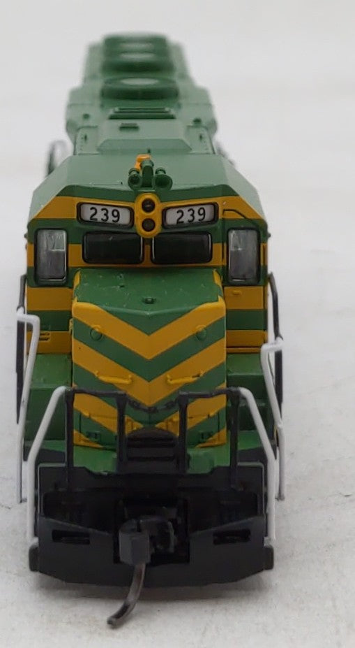 Atlas 40005283 N MKT EMD GP40 Diesel Locomotive Sound & DCC w/Ditch Lights #239