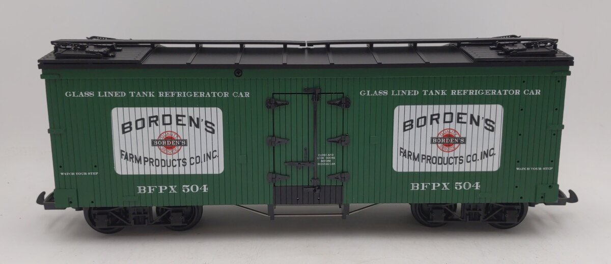 USA Trains R16020A G Borden’s Milk U.S. Refrigerator Cars #504
