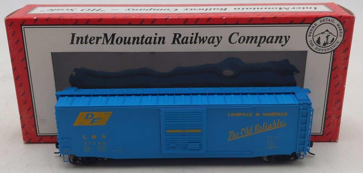 InterMountain 45915-04 HO Scale L&N 50' PS-1 BoxCar #97127 LN/Box