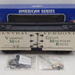 USA Trains R16018A G Vermont Milk U.S Refrigerator Cars (White/Black) #579 LN/Box