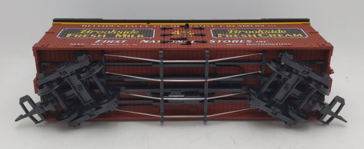 USA Trains R16479 G Brookside Creamery U.S. Refrigerator Cars (Oxide/Black)