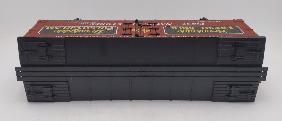 USA Trains R16479 G Brookside Creamery U.S. Refrigerator Cars (Oxide/Black)