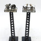 Marx 416A Vintage O Metal Dual Floodlight Tower (2)