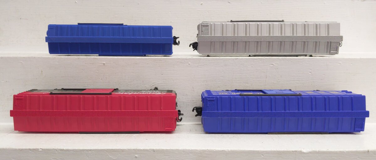 K-Line O Gauge Assorted Freight Cars: K6418, K5120, K642902, K644602 [4] VG/Box