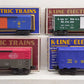 K-Line O Gauge Assorted Freight Cars: K6418, K5120, K642902, K644602 [4] VG/Box