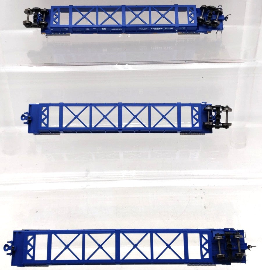 Atlas 20004612 HO TTX Thrall 53' Articulated Well Car Set #888443 LN/Box