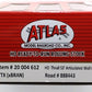 Atlas 20004612 HO TTX Thrall 53' Articulated Well Car Set #888443 LN/Box
