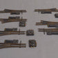 Gilbert Vintage HO Scale Right & Left Hand Switches # 34621, HO621 & 34620 [7] EX/Box