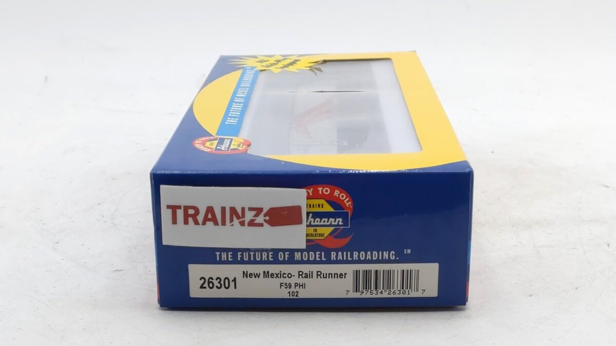 Athearn 26301 HO Scale New Mexico DOT/Rail Runner F59PHI Diesel Locomotive #102
