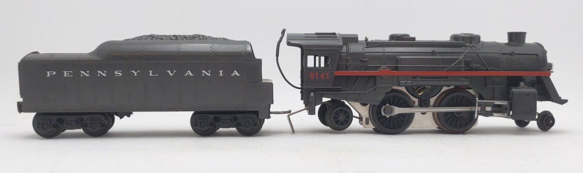 Lionel 6-8141 O Gauge Pennsylvania 2-4-2 Steam Locomotive & Tender #8141