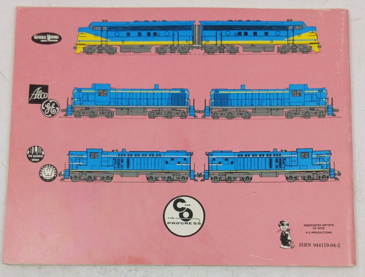 Chesapeake And Ohio Early Diesels Paperback Book By Thomas W. Dixon Jr. VG