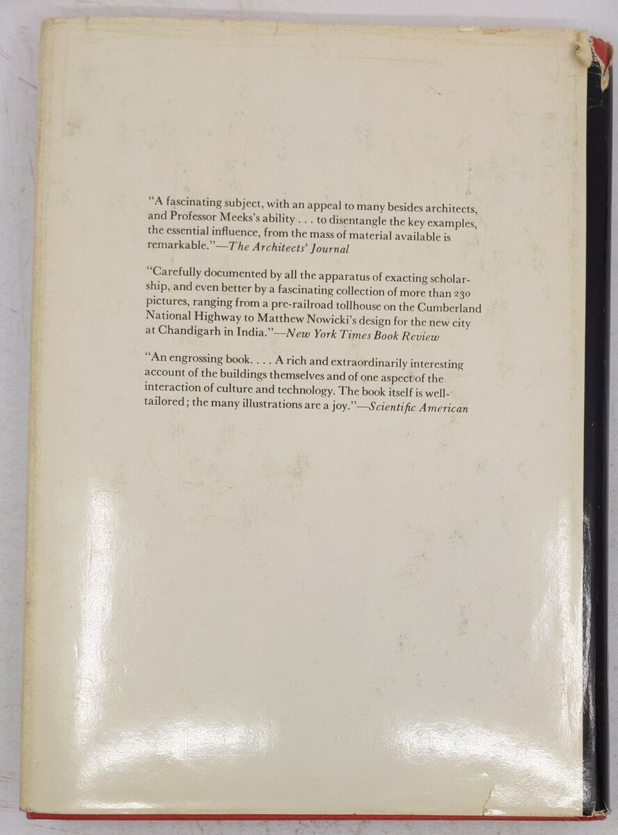 The Railroad Station: An Architectural History Hardcover Book Carroll L.V. Meeks VG