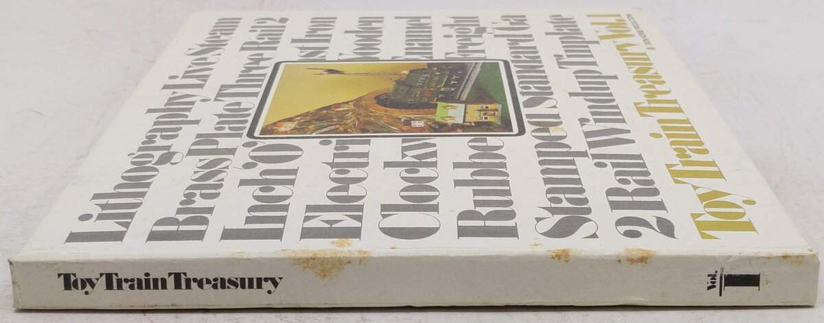 Toy Train Treasury Vol.1 Hardcover Book By Robert R. Vickers VG