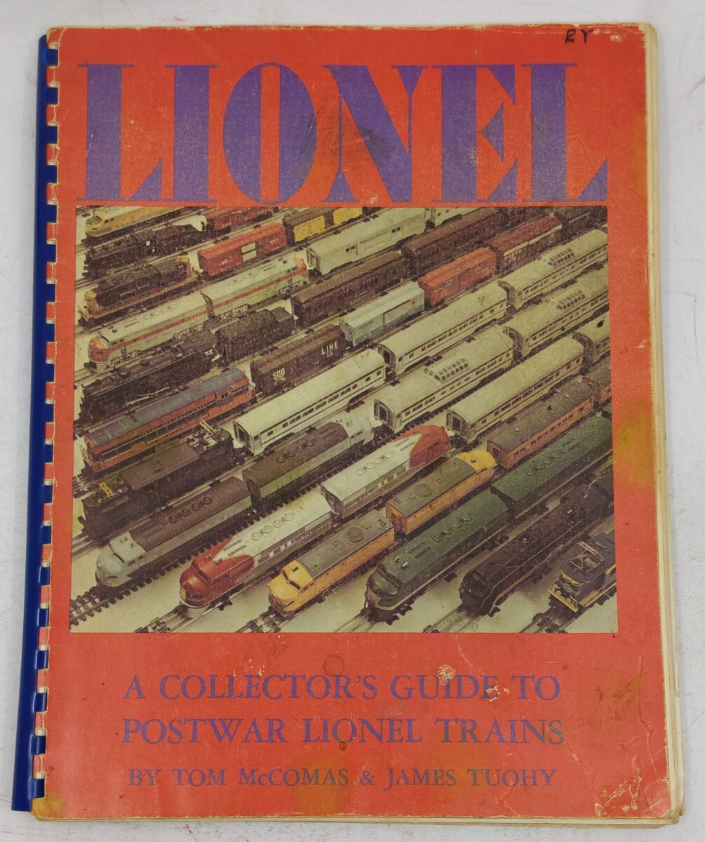 Lionel A Collectors Guide To Postwar Lionel Trains Spiral Bound Book VG