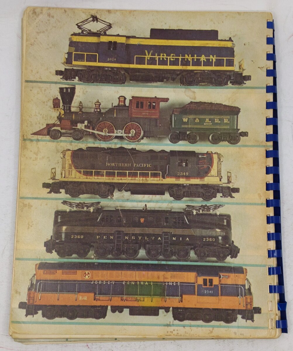 Lionel A Collectors Guide To Postwar Lionel Trains Spiral Bound Book VG