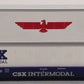 Lionel 6-17588 O CSX Husky Stack Flatcar w/ Container Load #620350 LN/Box