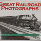 Great Railroad Photographs Hardcover Book By John Winthrop Adams EX