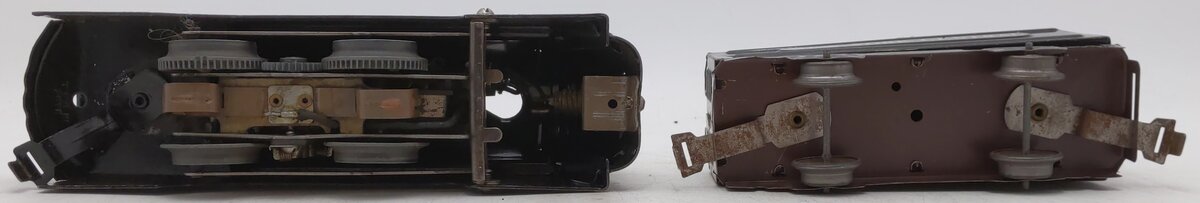 Marx Vintage O New York Central Commodore Vanderbilt Steam Locomotive w/ Tender EX