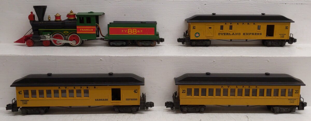 American Flyer 20550 Vintage S Frontiersman Passenger Train Set VG/Box
