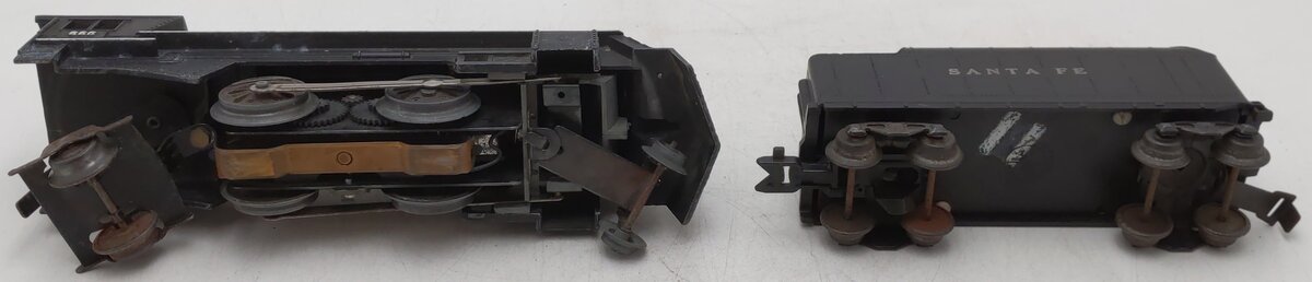 Marx 666 Vintage O 2-4-2 Die-cast Steam Locomotive w/ Tender